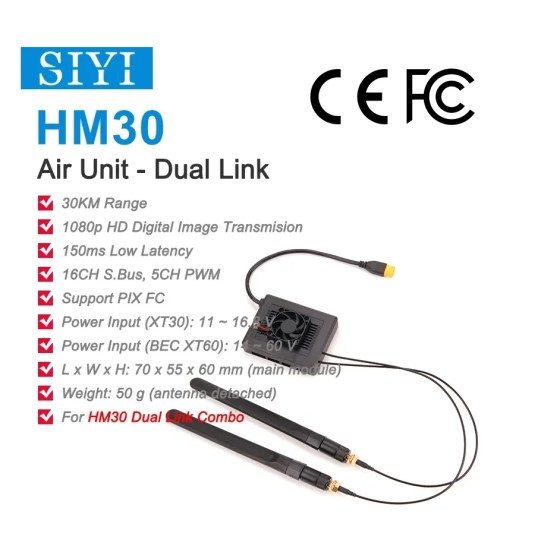 SIYI MK32 Handheld Ground Station Smart Controller with 7 Inch HD LCD Touchscreen Digital Transmission for Drone Parts